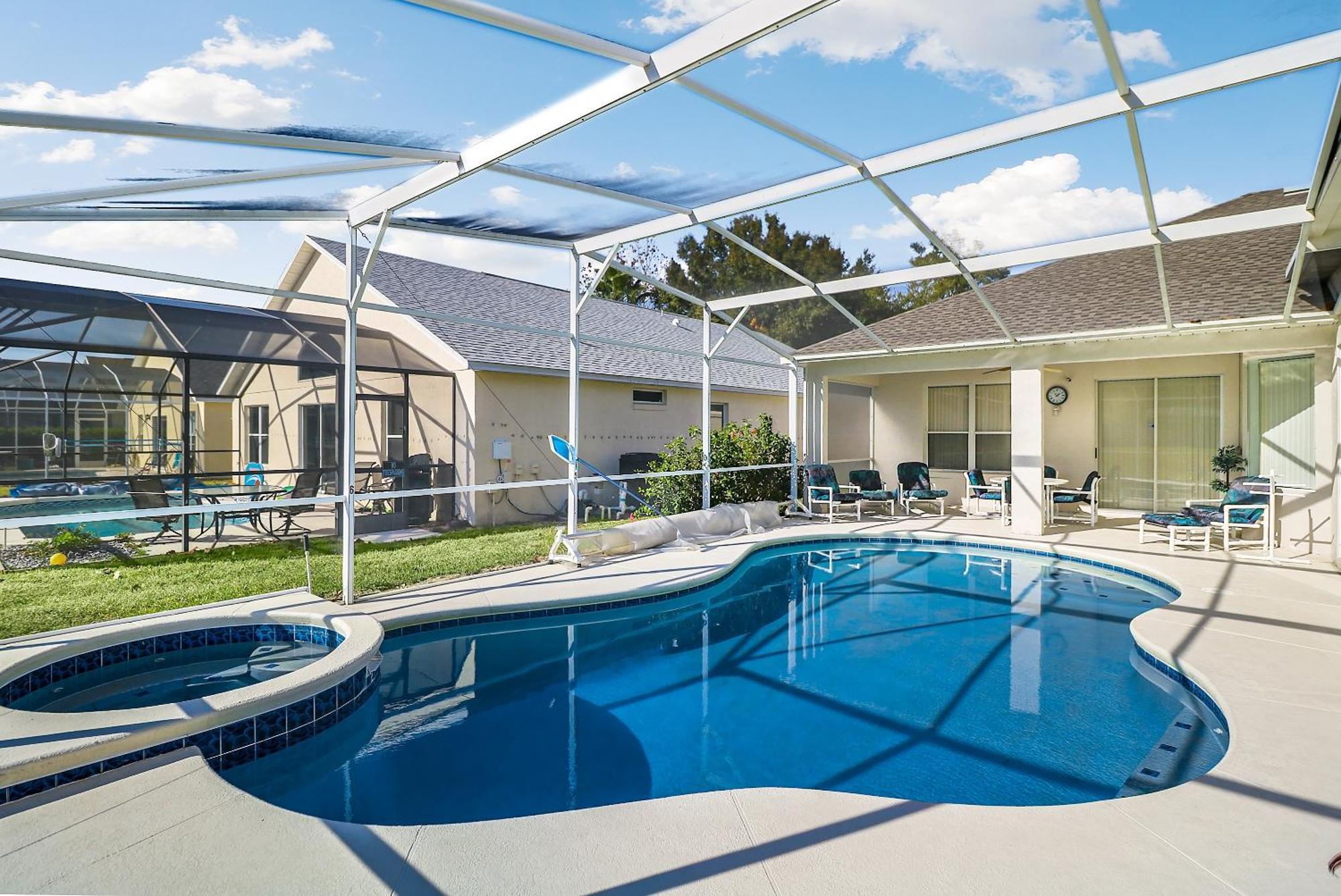 Grand Luxury Deluxe 4Br Pool Home Near Disney Davenport Exterior photo